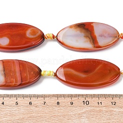 Natural Banded Agate Beads Strands&nbsp;G-P605-F01-01