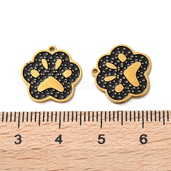 Ion Plating(IP) 304 Stainless Steel Enamel Charms&nbsp;STAS-M102-59G