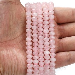 Natural Rose Quartz Beads Strands&nbsp;G-Z111-A17