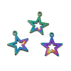 Ion Plating(IP) 201 Stainless Steel Pendants&nbsp;STAS-A066-14M