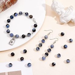 3 Strands Natural Fire Crackle Agate Beads Strands&nbsp;G-NB0003-46