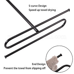 Iron Towel Holder Stand&nbsp;AJEW-WH0609-936