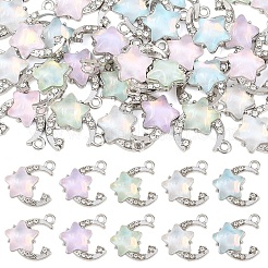 15Pcs 5 Colors Alloy Pendants&nbsp;FIND-YW0017-89