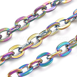 Ion Plating(IP) 304 Stainless Steel Cable Chains&nbsp;CHS-D028-05M-B