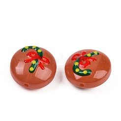 Christmas Handmade Lampwork Enamel Beads&nbsp;X1-LAMP-C020-03E