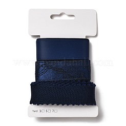 9 Yards 3 Styles Polyester Ribbon&nbsp;SRIB-A014-F05