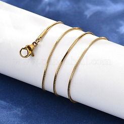 304 Stainless Steel Snake Chain Necklaces&nbsp;X-NJEW-F112-31