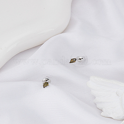 1 Pair Brass Micro Pave Cubic Zirconia Stud Earrings&nbsp;EJEW-LP0004-76