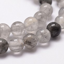 Natural Cloudy Quartz Beads Strands&nbsp;X-G-D840-69-6mm