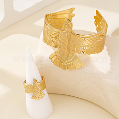 Eagle Alloy Cuff Bangles & Rings Sets for Women&nbsp;FS-WGB3658-01