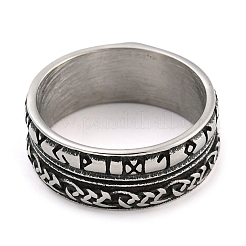 304 Stainless Steel Ring&nbsp;RJEW-B055-03AS-07