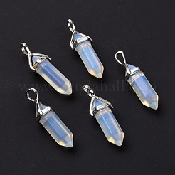 Opalite Pointed Pendants&nbsp;G-K329-21P