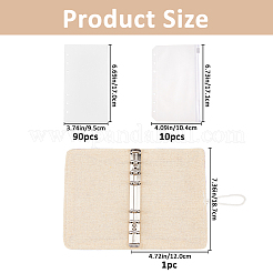 Cloth Loose-leaf Planner Notebook&nbsp;OFST-FH0001-04A