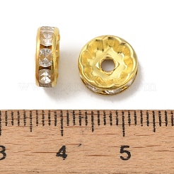 Brass Grade B Rhinestone Spacer Beads&nbsp;RSB039-B01G