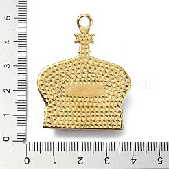304 Stainless Steel Pendants&nbsp;STAS-L022-343G