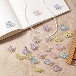 30Pcs 5 Styles Transparent Acrylic Pendants&nbsp;PALLOY-SW00143