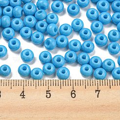 Imitation Jade 3/0 Glass Seed Beads&nbsp;SEED-Z001-A-B18