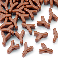 Opaque Acrylic European Beads&nbsp;LS-OACR-TAC0019-006Y