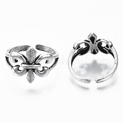 Zinc Alloy Cuff Finger Rings&nbsp;RJEW-N029-021