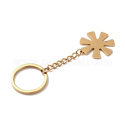 304 Stainless Steel Keychains&nbsp;KEYC-Z011-01G