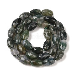 Natural Moss Agate Beads Strands&nbsp;G-Q194-B03-01