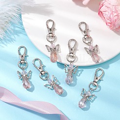 10Pcs Glass Pendant Decorations&nbsp;HJEW-JM02548