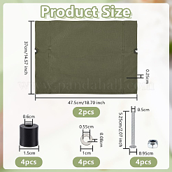 2Pcs Oxford Cloth Chair Replacement Fabric&nbsp;AJEW-OC0014-87A