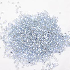 6/0 Transparent Glass Round Seed Beads&nbsp;X-SEED-J010-F6-32