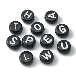 520Pcs 26 Style Opaque Acrylic Beads&nbsp;SACR-YW0001-51