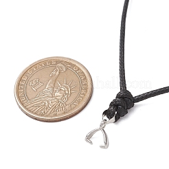 3Pcs 3 Styles Adjustable Waxed Polyester Cord Necklaces Making&nbsp;AJEW-JB01308