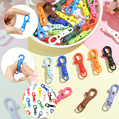 32Pcs 16 Colors POM Plastic Swivel Clasps&nbsp;FIND-SC0017-03
