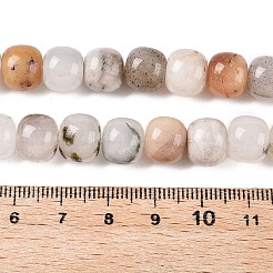 Dyed Natural White Jade Beads Strands&nbsp;G-T138-D27