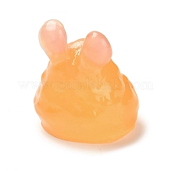 Luminous Resin Cute Little Rabbit Ornaments&nbsp;RESI-I054-01G