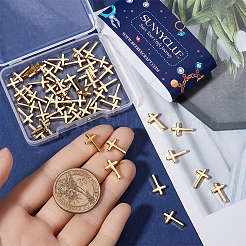 60Pcs Long-Lasting Plated Brass Charms&nbsp;KK-SC0005-84