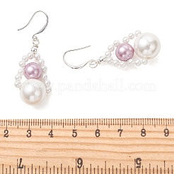 Shell Pearl Dangle Earrings&nbsp;EJEW-JE07226