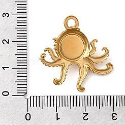 304 Stainless Steel Pendants&nbsp;STAS-B093-30G-01