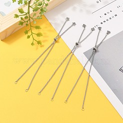 Tarnish Resistant 304 Stainless Steel Slider Bracelets Making&nbsp;AJEW-JB00784