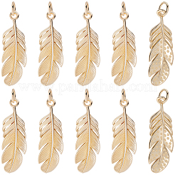 12Pcs Brass Pendants&nbsp;KK-BBC0027-66