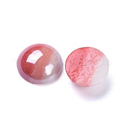 Opaque Glass Cabochons&nbsp;GGLA-S038-12B-8mm