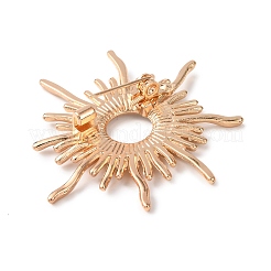 Alloy Crystal Rhinestone Brooches&nbsp;JEWB-P054-01G