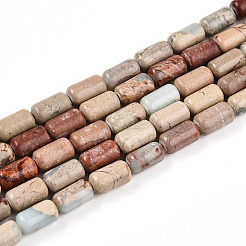Natural Shoushan Stone Beads Strands&nbsp;G-N346-01A-07