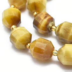 Natural Tiger Eye Beads Strands&nbsp;G-K303-A13-12mm