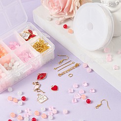 DIY Jewelry Set Making Kits for Valentine's Day&nbsp;DIY-LS0001-85