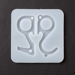 Key Shape DIY Pendant Silicone Molds&nbsp;DIY-F114-15