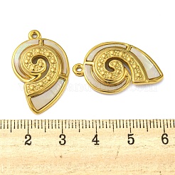 Natural Shell Pendants&nbsp;STAS-P341-01G-02