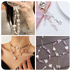 332Pcs 9 Styles ABS Plastic Imitation Pearl Beads&nbsp;KY-TA0001-50