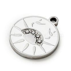 Twelve Constellations 304 Stainless Steel Enamel Pendants&nbsp;SA-CBAAE04-01P-03
