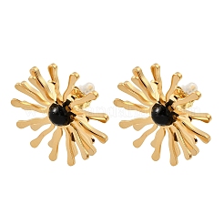 304 Stainless Steel Stud Earrings&nbsp;EJEW-D362-04G