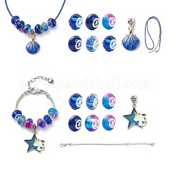 DIY European Bracelet Necklace Making Kit for Kid&nbsp;DIY-G085-01A