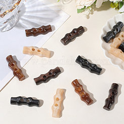 16Pcs 4 Colors Resin Buttons&nbsp;FIND-GF0008-25